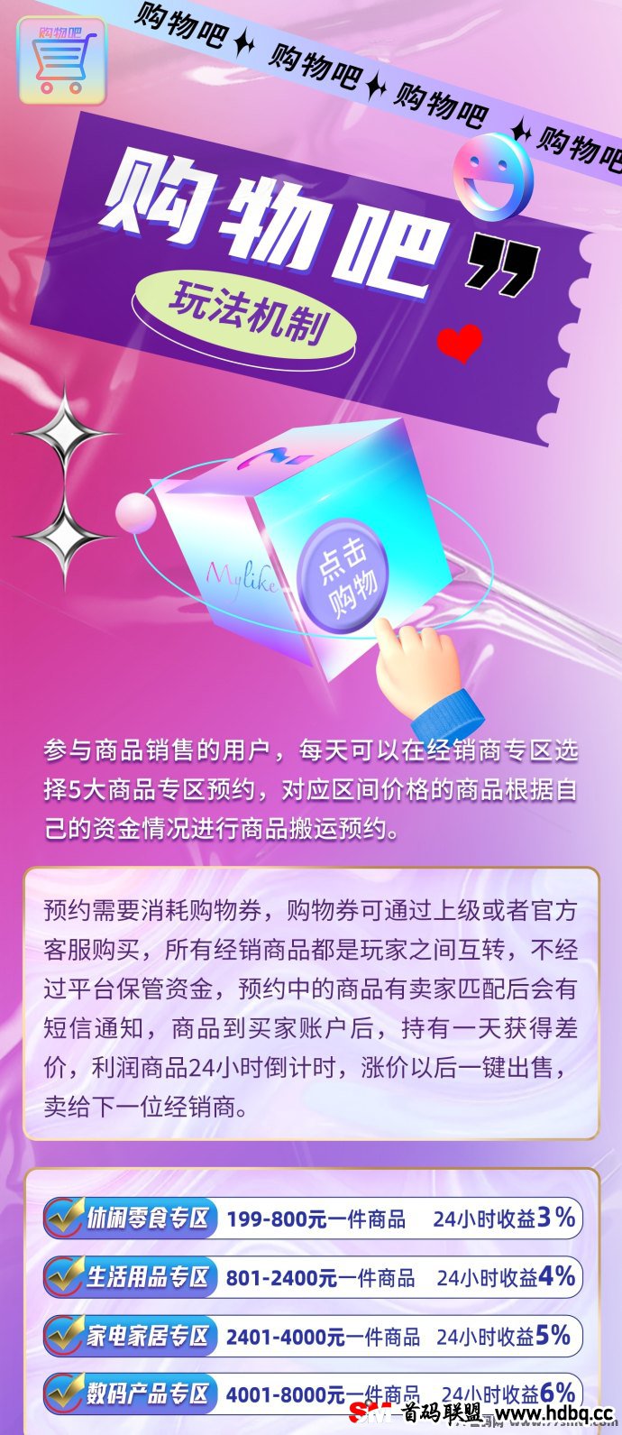 2024年已过半，你找到合适的项目了吗？购物吧带你进入全新互助模式！