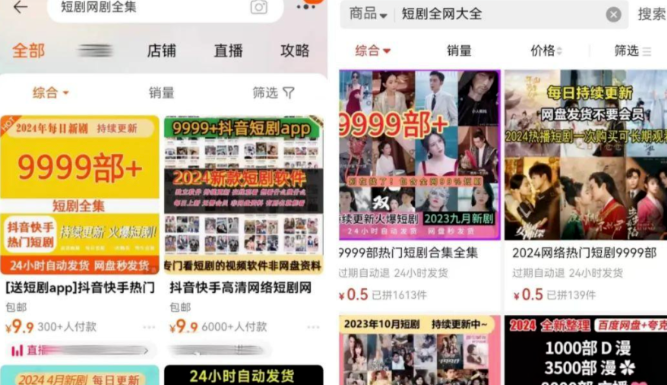 在家就能做的短剧资源赚钱项目，闷声发大财！