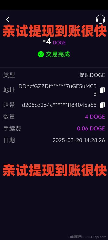 DOGE首码2.0零撸多重收益，亲试提现飞速到账，财富自由触手可及