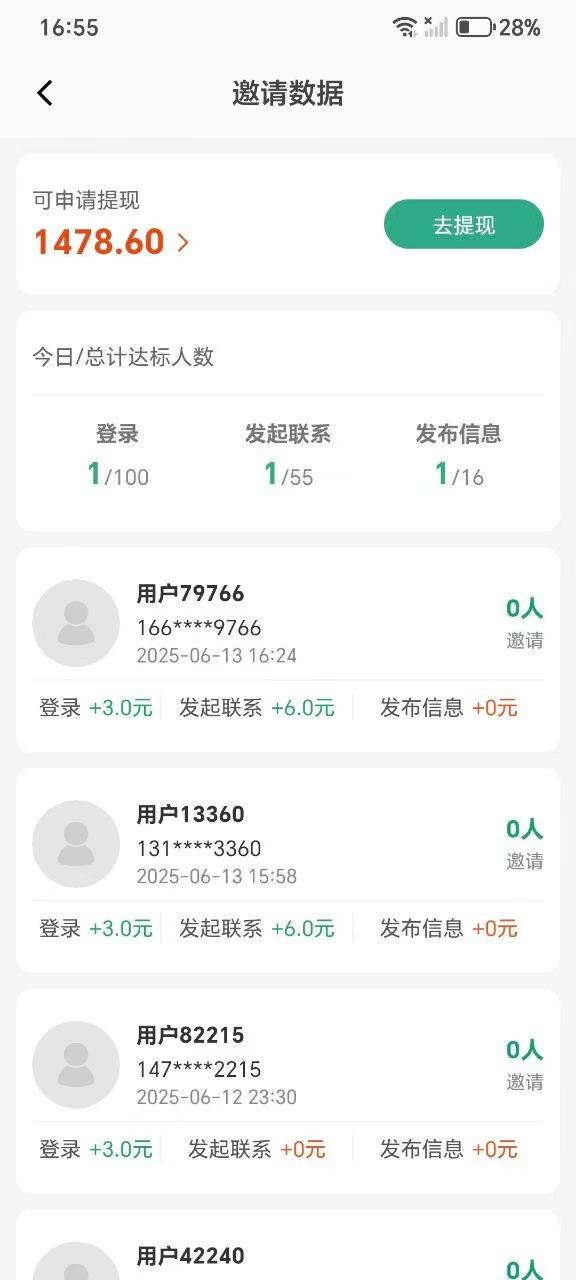 【信商圈】6月开启暴力拉新活动 推一人得18米，超级给力火爆 已经测试过提现到账没问题 推广起来每天轻松几百块 ​下方注