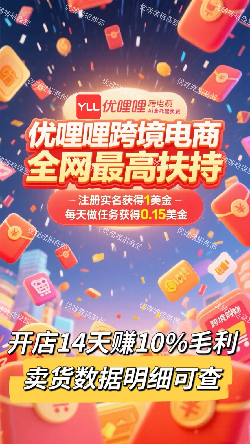 2025跨境电商，全新模式优哩哩强势来袭，宝妈，上班族，企业老板等全民轻创，势不可挡