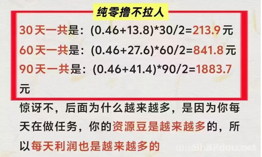 项目资源，免费引流，零撸可以赚大钱的平台!