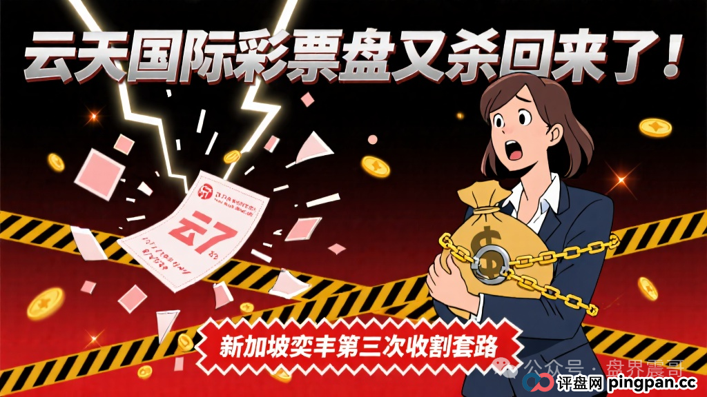 云天国际彩票盘又杀回来了!新加坡奕丰第三次收割套路 云天国际彩票盘又杀回来了!新加坡奕丰第三次收割套路