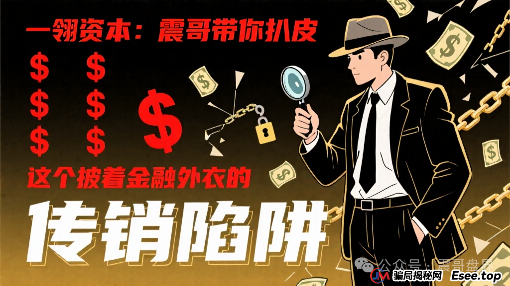 ：震哥带你扒皮这个披着金融外衣的传销陷阱