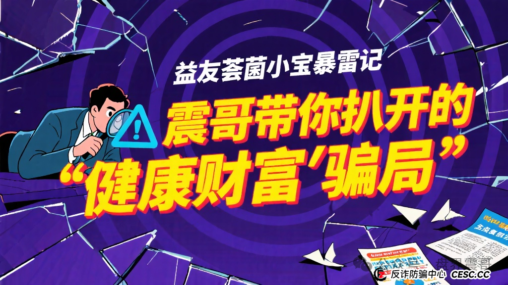 益友荟菌小宝暴雷记：带你扒开的＂健康财富＂骗局
