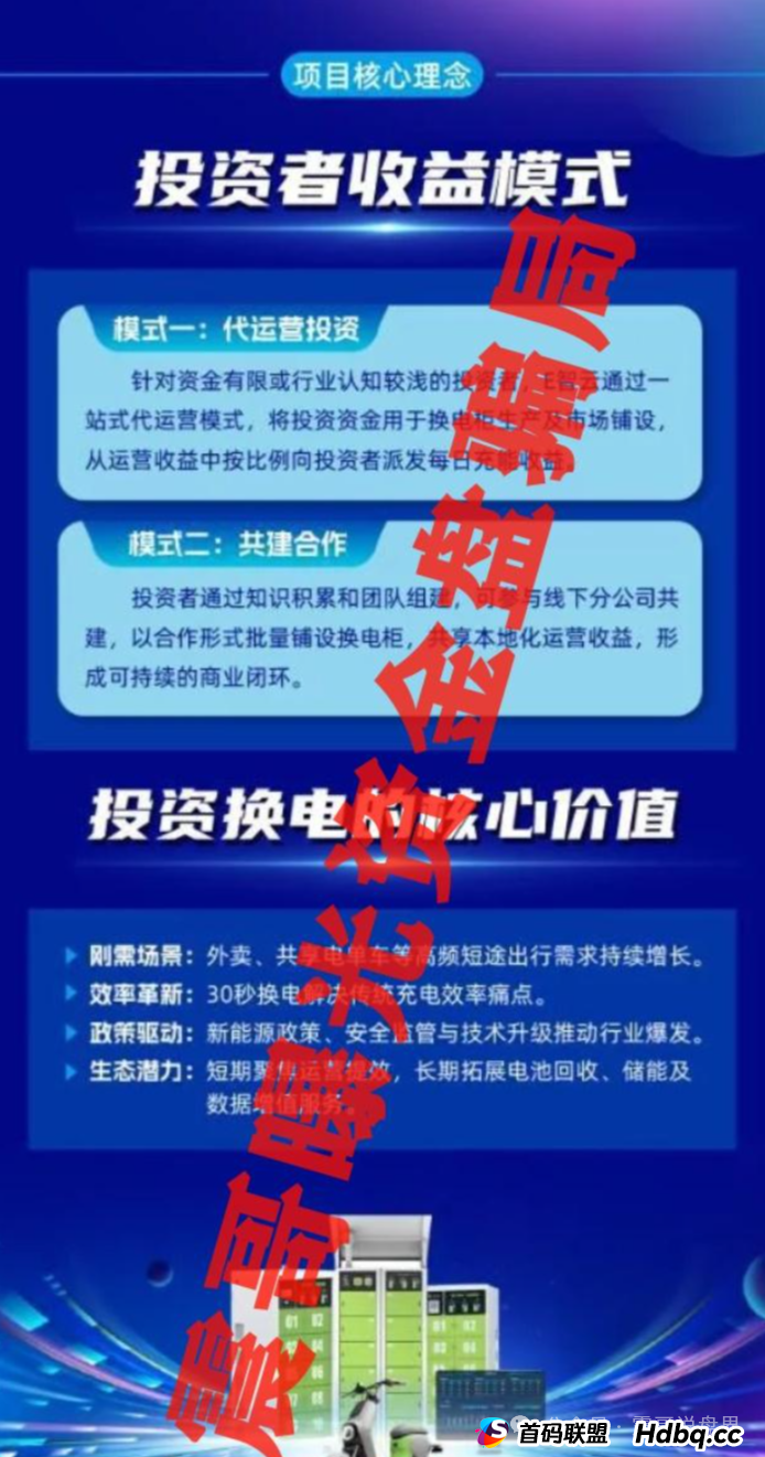 揭秘 | E智云换电：新能源外衣下的资金盘陷阱，别当冤大头！