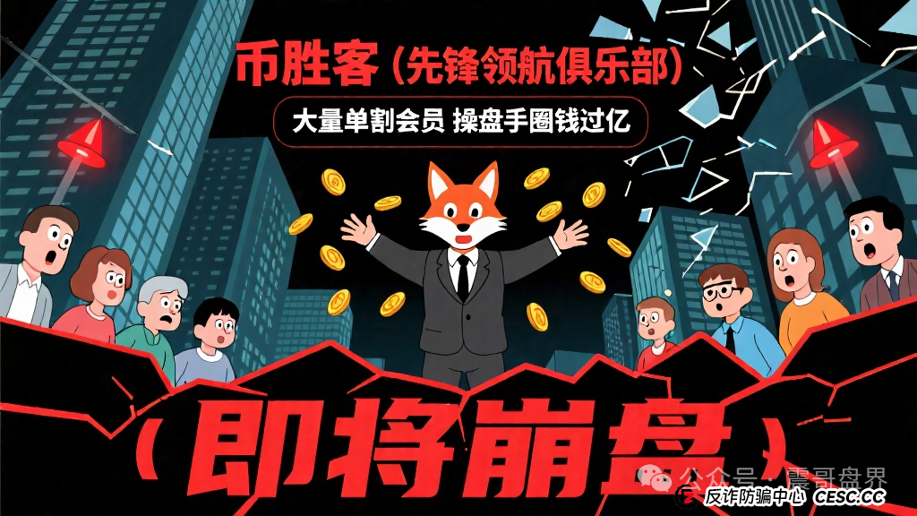 币胜客(先锋领航俱乐部)大量单割会员,操盘手圈钱过亿,即将崩盘 币胜客(先锋领航俱乐部)大量单割会员,操盘手圈钱过亿,即将崩盘
