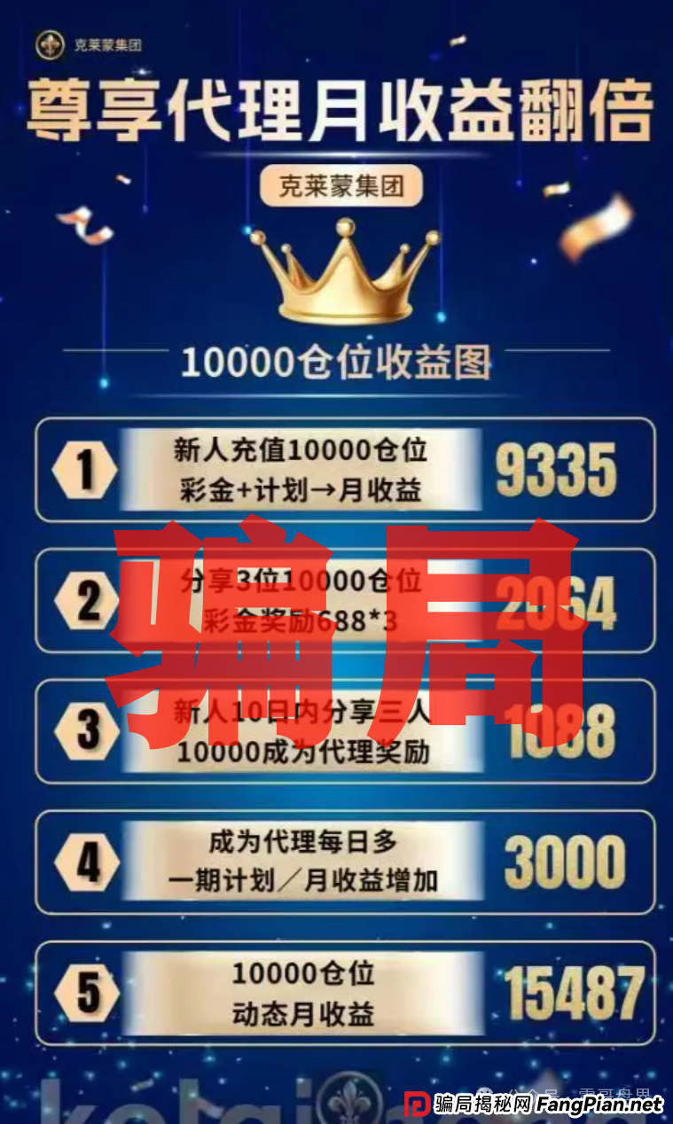 克莱蒙集团彩票是诈骗资金盘骗局,看见一定要远离 克莱蒙集团彩票是诈骗资金盘骗局,看见一定要远离