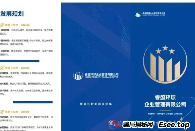 关于“睿盛环球＂项目的情况我必须提醒大家警惕这个高风险资金盘。该项目前身曾用名＂博瑞通＂＂晟盛环球＂频