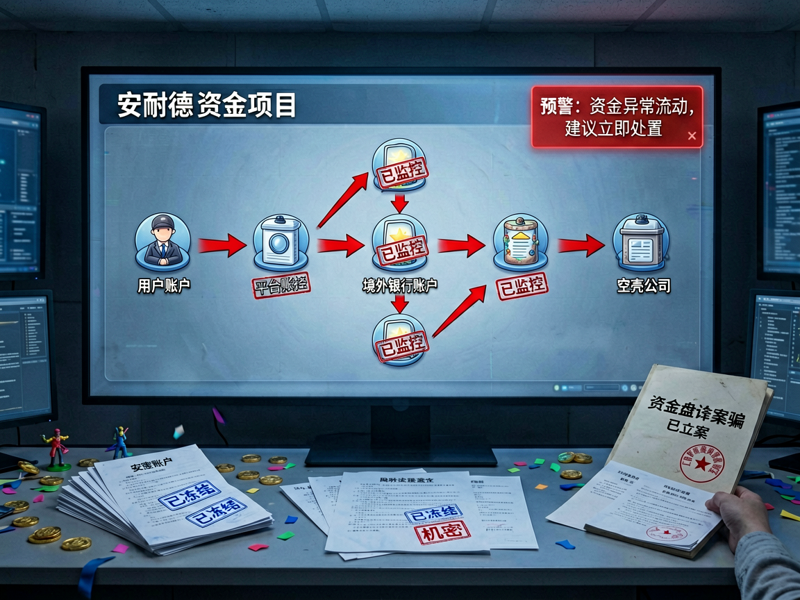 安耐德:套牌伪装的高息盘,2026年8月崩盘跑路警示 安耐德:套牌伪装的高息盘,2026年8月崩盘跑路警示