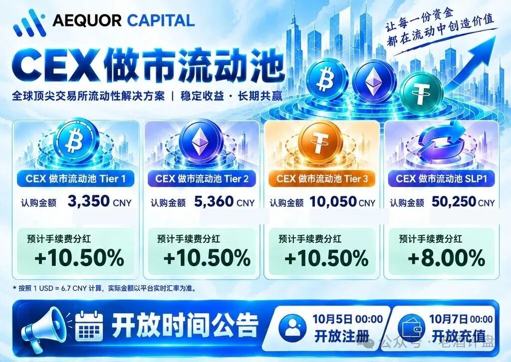 深澜量化AEQUOR卧底实录：3天狂收690万U，第一期造富神话落幕，11月21日第二期即将成为屠宰场！