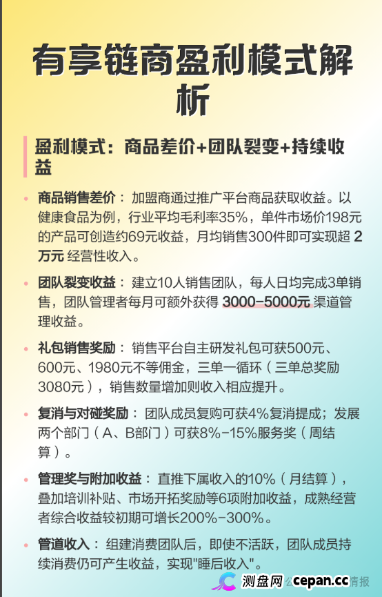有享链商交1980元拉人头,挂靠三生集团实为私盘,多层级传销击鼓传花,高度预警(4) 有享链商交1980元拉人头,挂靠三生集团实为私盘,多层级传销击鼓传花,高度预警(4)